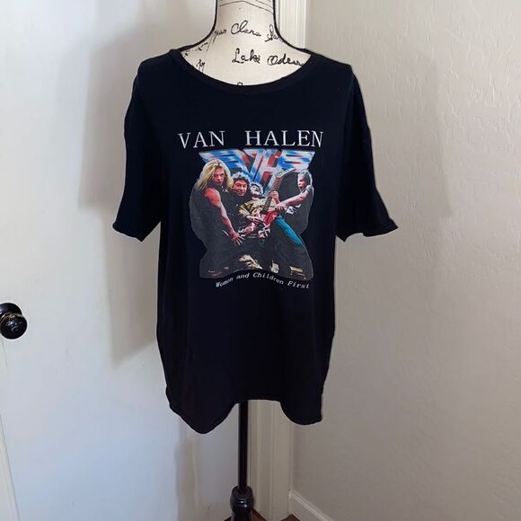 Van Halen Black Graphic Shirt - Picture 1 of 12